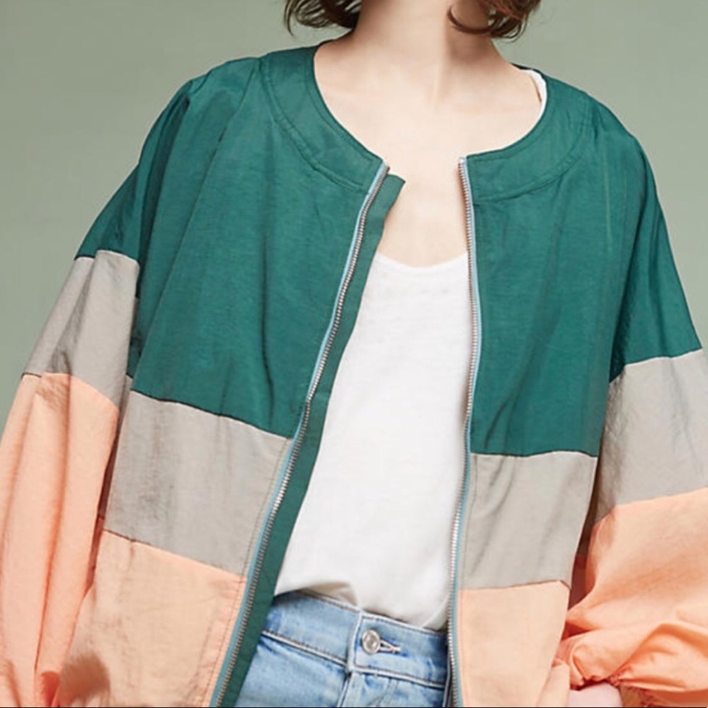 NWT Anthropologie windbreaker